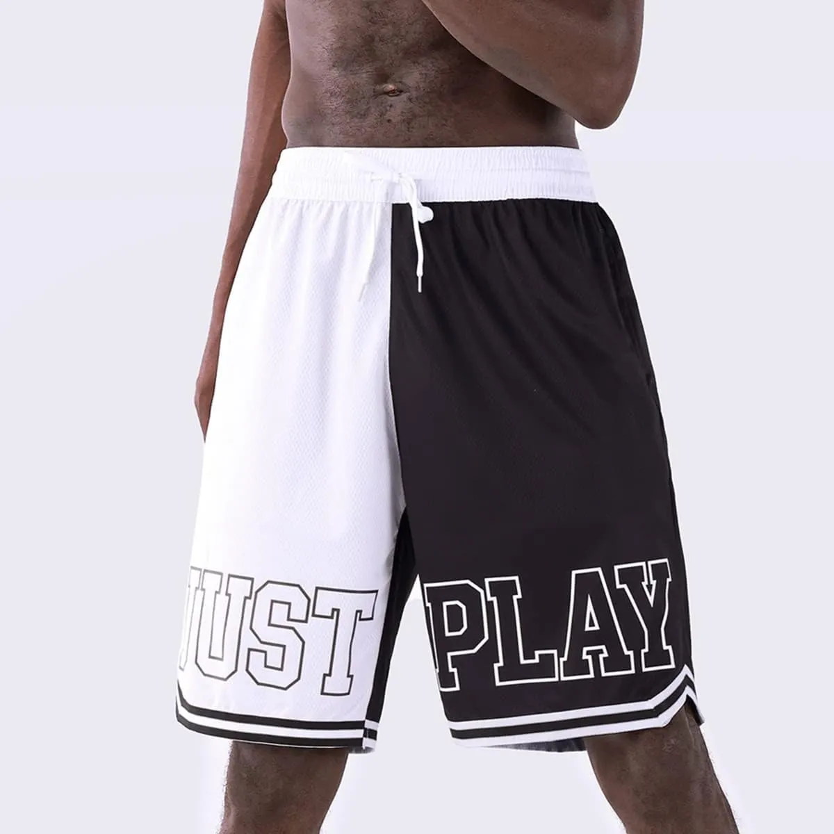 2/3 Pack Basketball Shorts with Zipper Pockets for Men,Active Athletic Shorts
