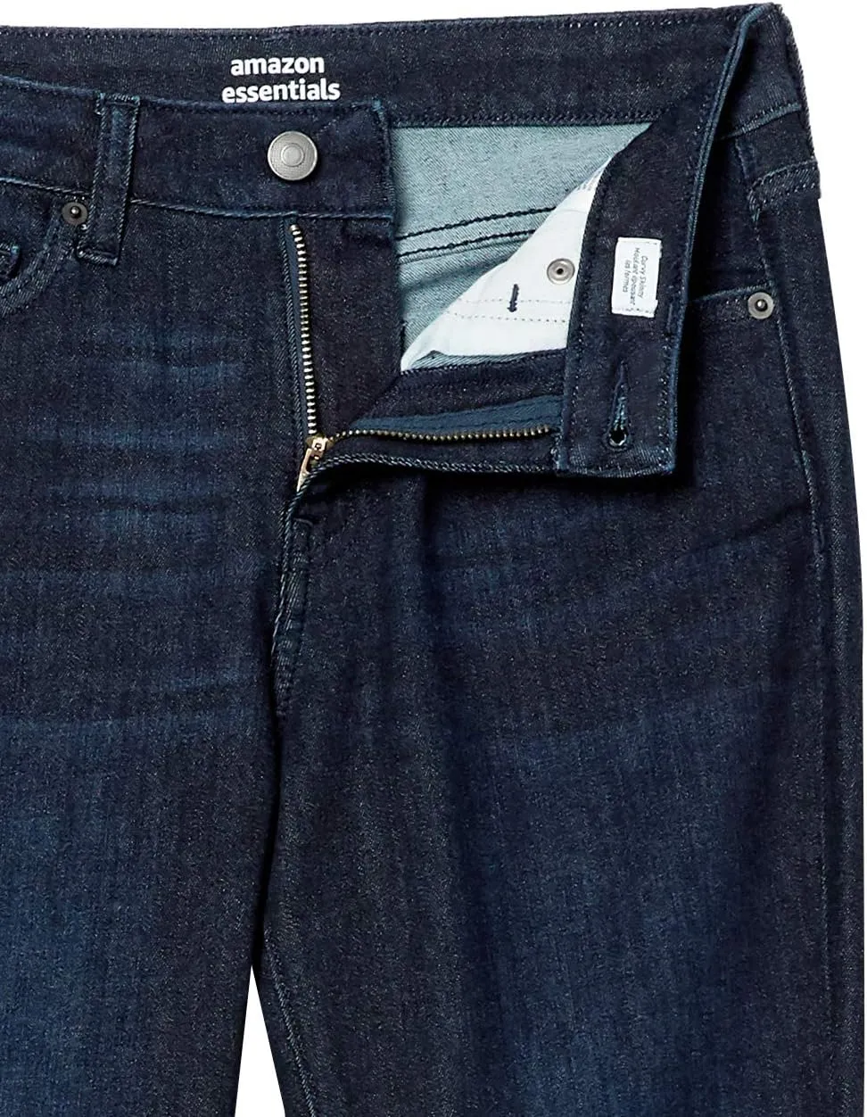 Amazon Essentials Women's Mid Rise Curvy Skinny Jeans