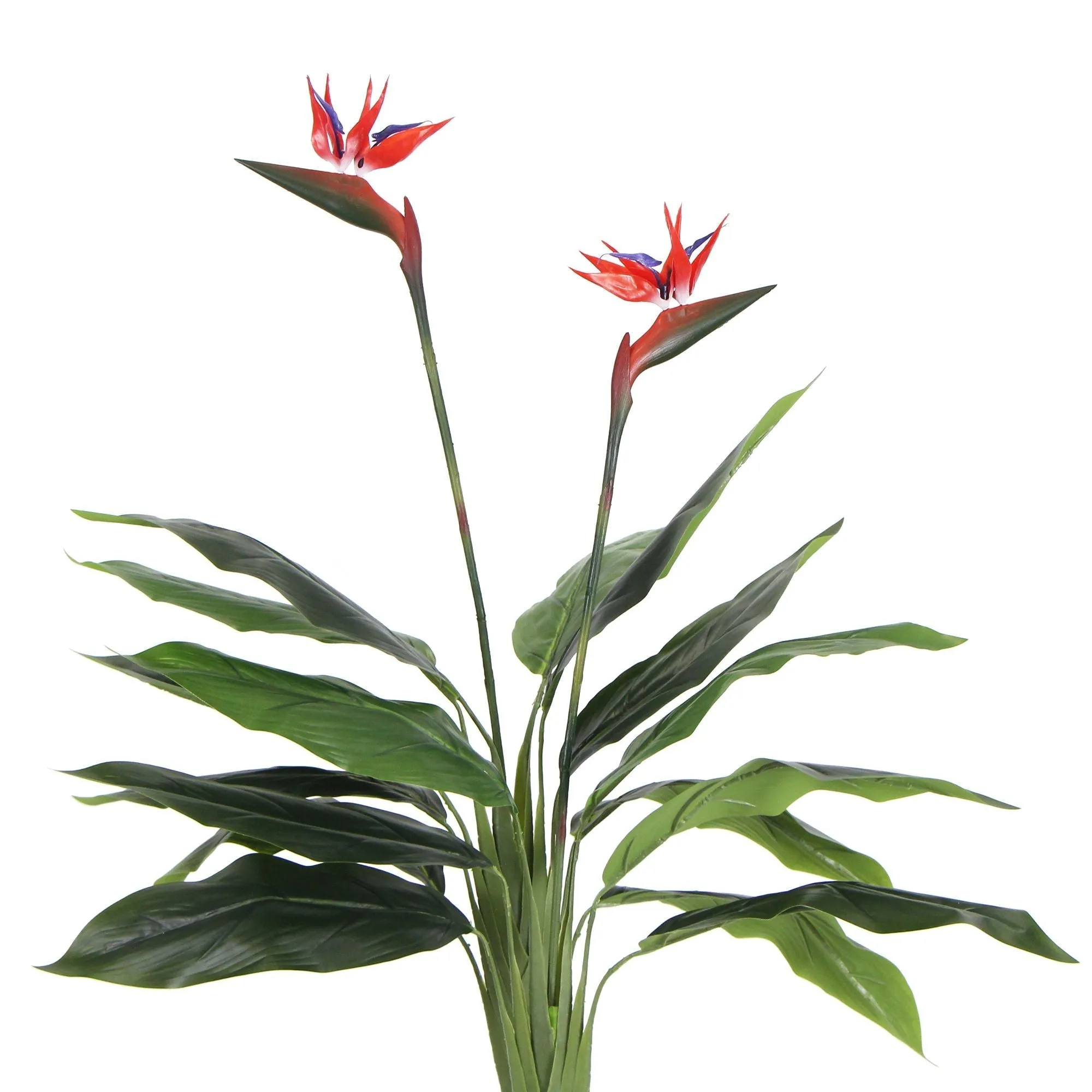 Artificial Bird Of Paradise Plant 110cm (Red Flowers)