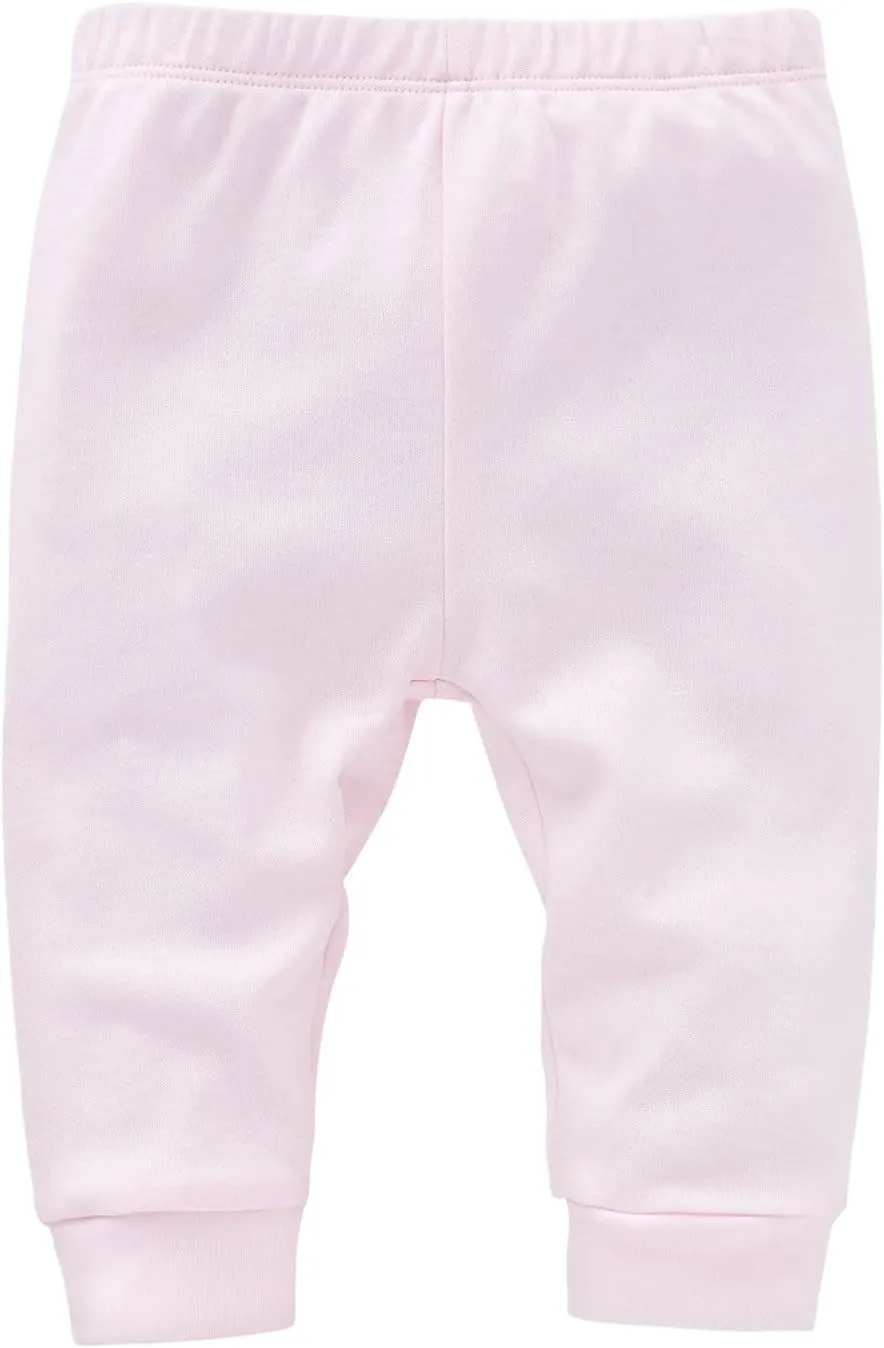 Baby Boys' Pull-on Sweatpants Infant Boy Elastic Jogger Pants Toddler Cotton Basic Solid Athletic School Trousers