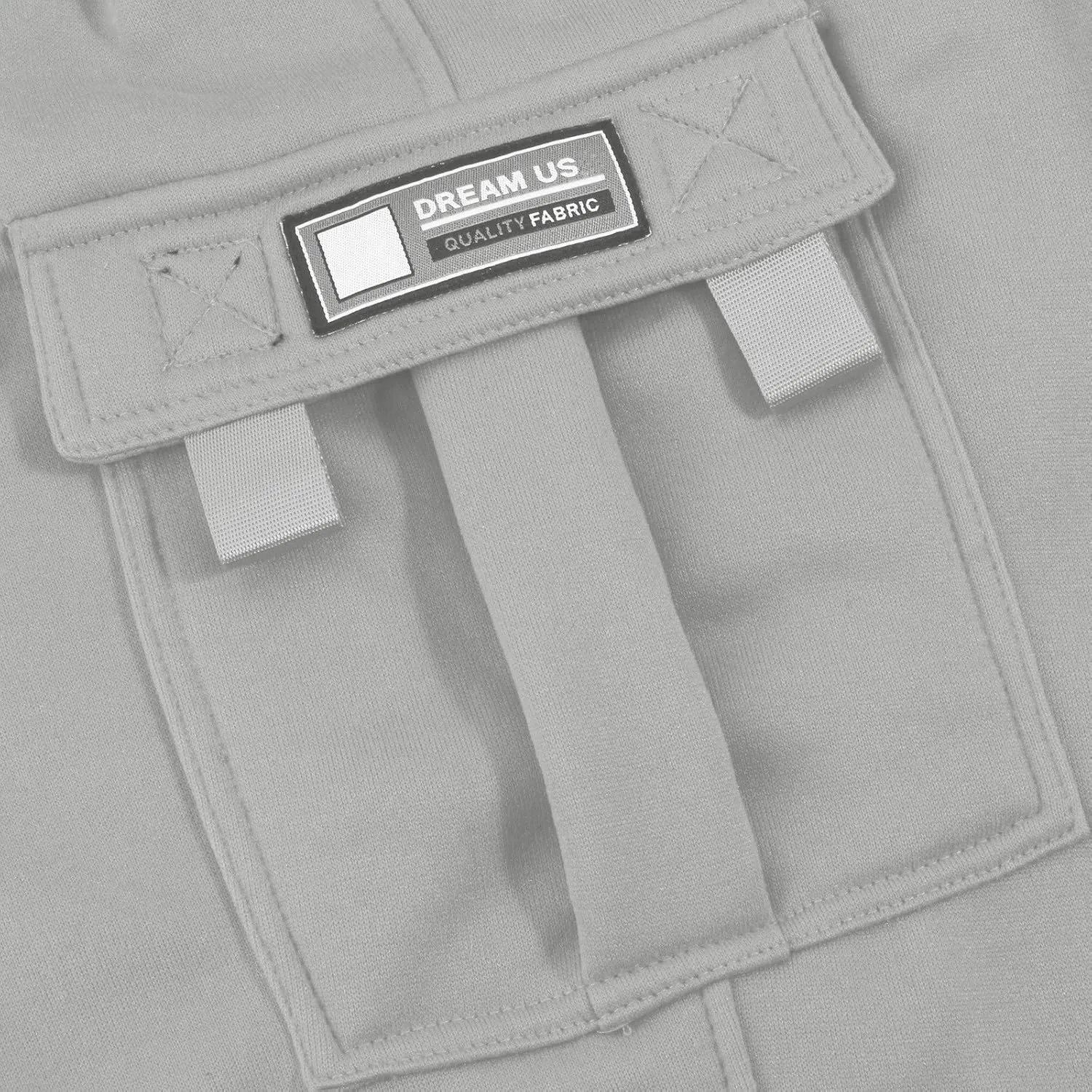 Baggy Cargo Sweatpants for Men Plus Size Drawstring Waist Joggers with Pockets Open Bottom Athletic Sweat Pants