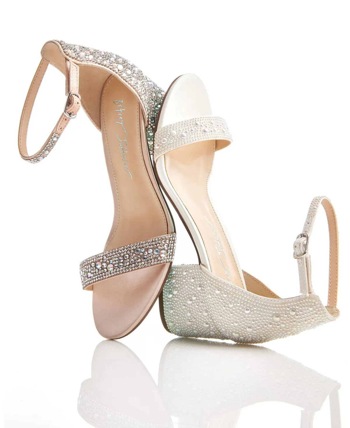 Betsey Johnson Mari Women's Block Heeled Evening Sandals
