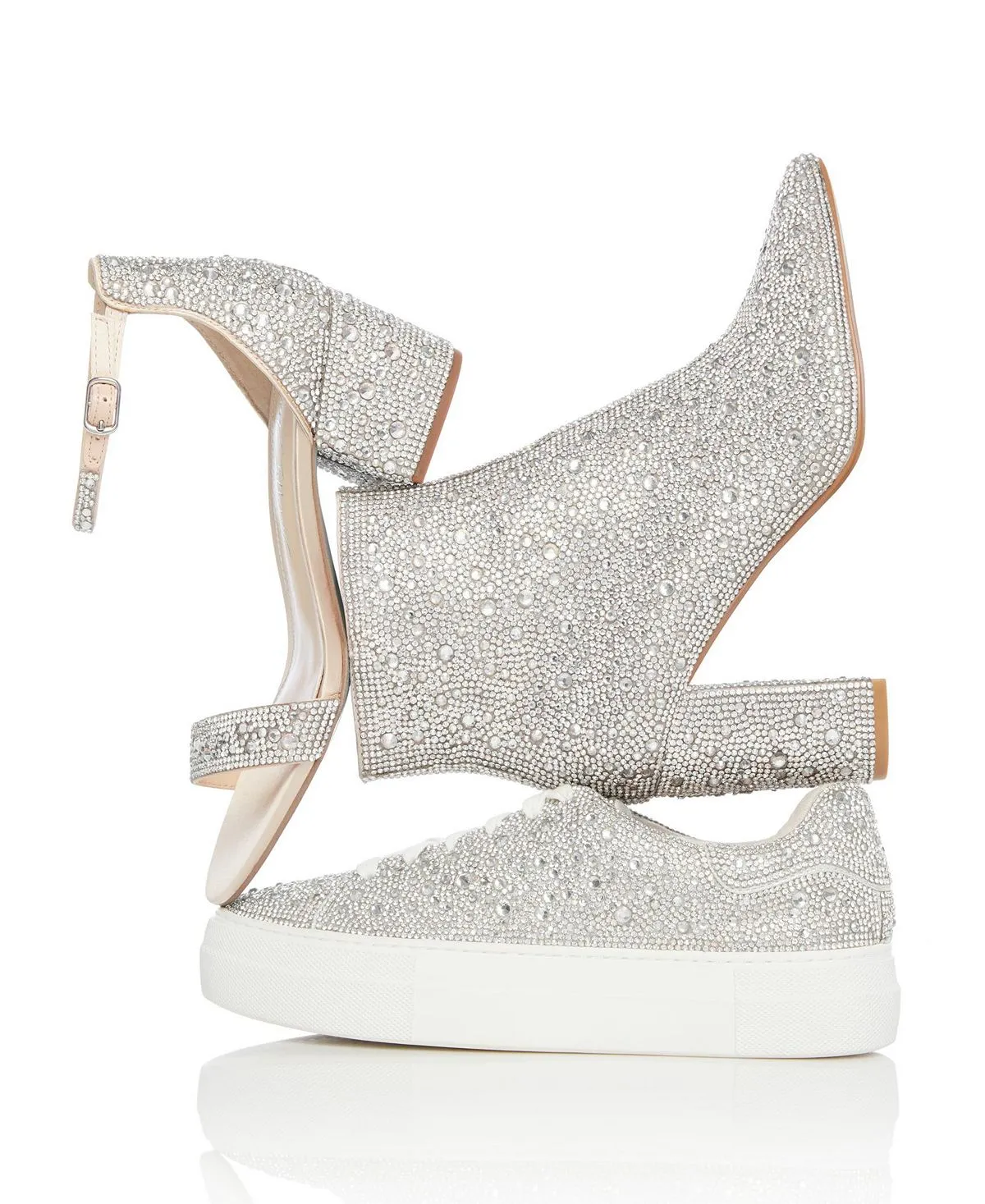 Betsey Johnson Mari Women's Block Heeled Evening Sandals