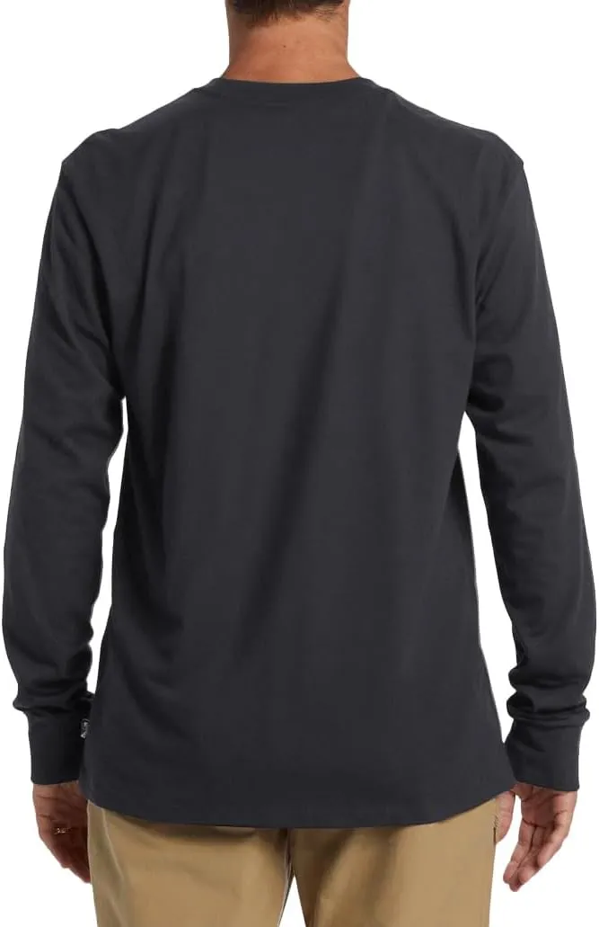Billabong Big and Tall Long Sleeve T Shirts for Men - Cotton Graphic Tee Shirts