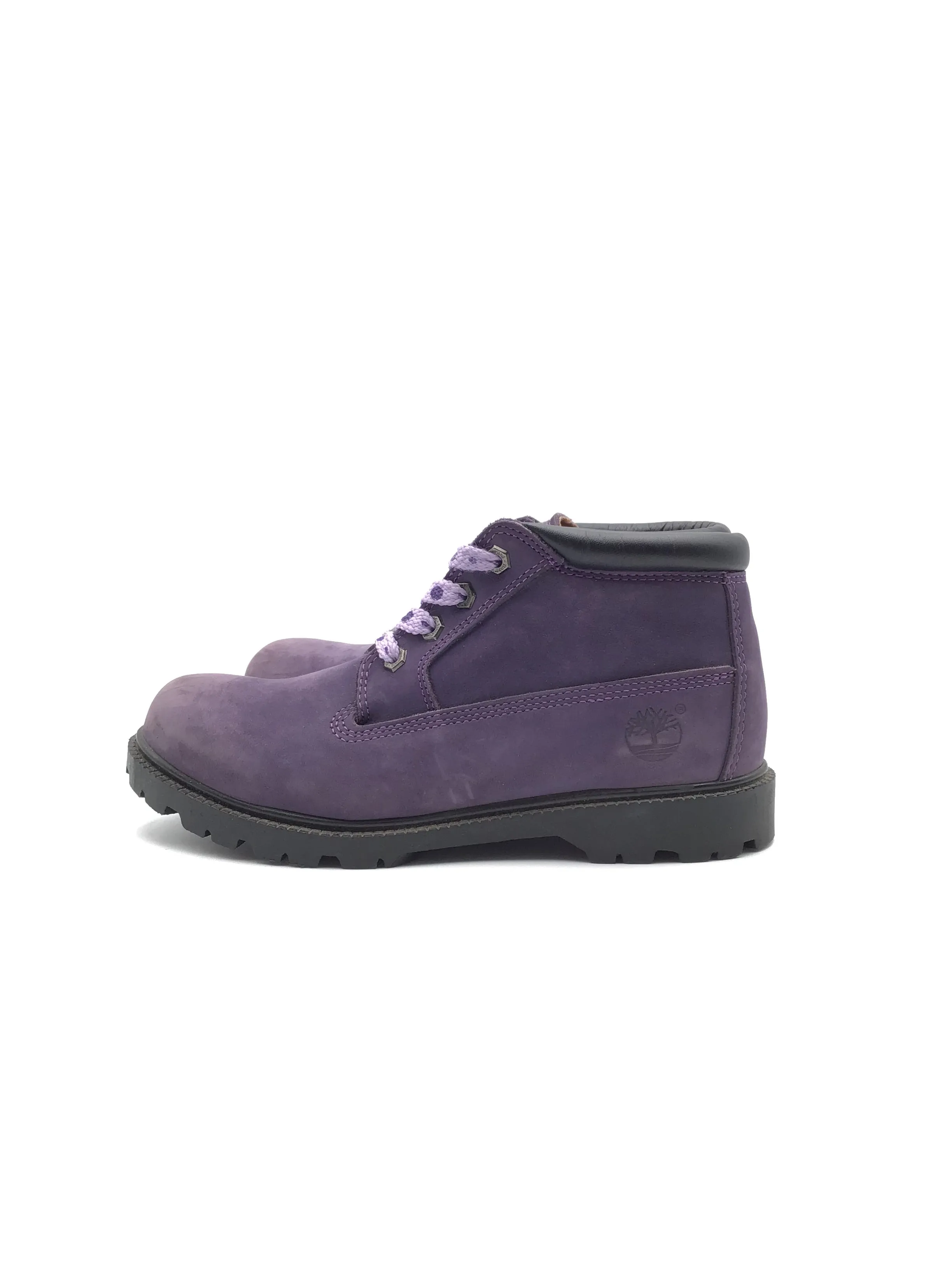 Boots Designer By Timberland In Purple, Size: 9.5