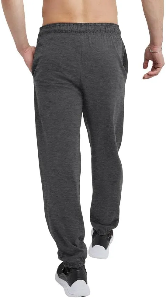 Champion Men's Pants, Everyday Cotton, Lightweight Lounge, Knit Pants for Men (Reg. Or Big & Tall)