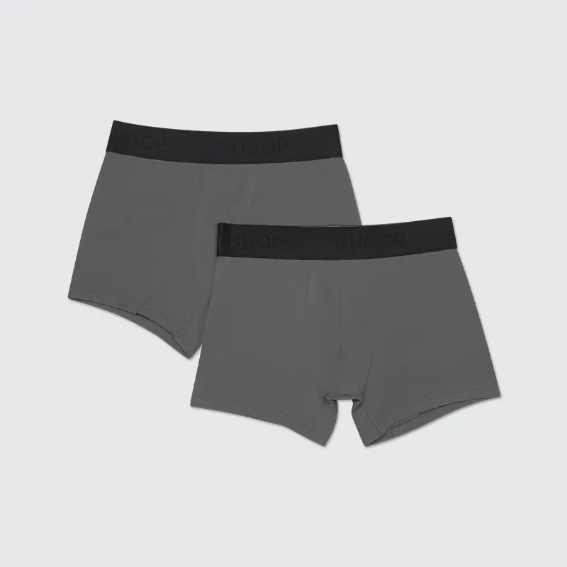 Charcoal ANY-WEAR™ Boxer (2-Pack) | Smart Apparel