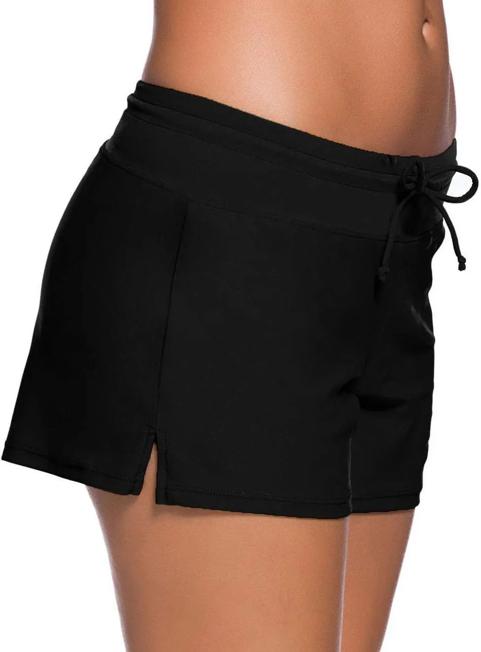 ChinFun Women's Board Shorts Swimswear Bottoms Tankini Swim Bathing Briefs Swimsuit Boardshorts Beach Trunks with Liner