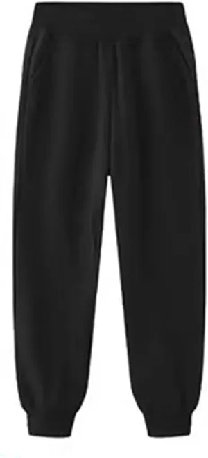 Cotton Sweatpants for Boys Girls Pull On ounge Pants Drawstring Joggers Teen Kids Toddler Elastic Waist Jogger Pants