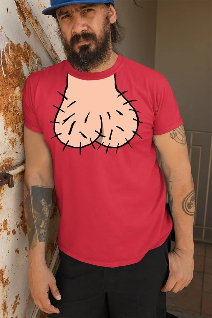 DICKHEAD - Balls Nuts nutsack Funny Joke Mens Tee - Mens Poly/Cotton T-Shirt