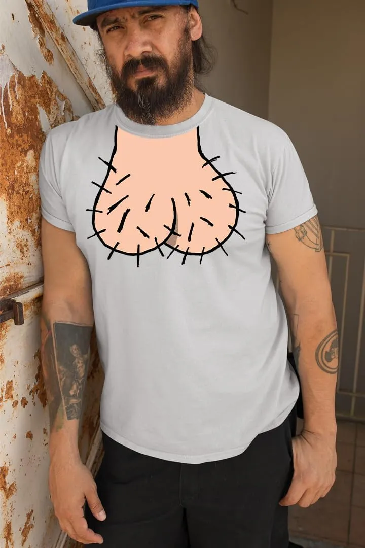 DICKHEAD - Balls Nuts nutsack Funny Joke Mens Tee - Mens Poly/Cotton T-Shirt