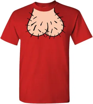 DICKHEAD - Balls Nuts nutsack Funny Joke Mens Tee - Mens Poly/Cotton T-Shirt