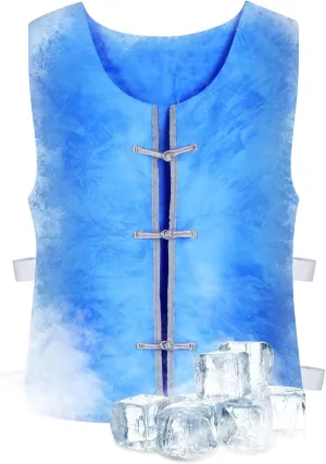 Evaporative Cooling Vest for Men & Women, Water-Activated Cooling Vest for Hot Weather | No Ice Needed Body Cooling Product