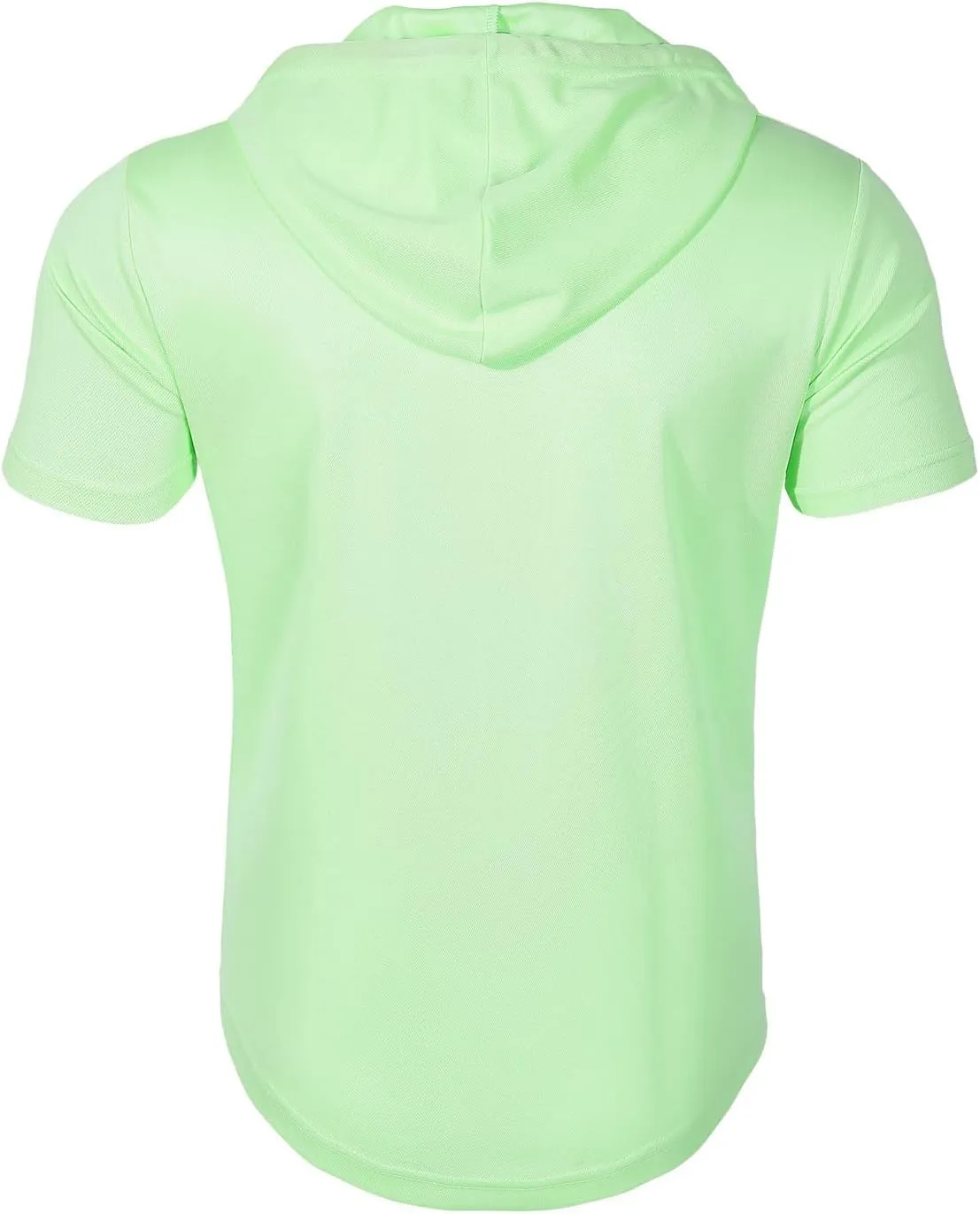 evzosrz Hoodies Mens Quarter Zipper Short Sleeve Hooded T-Shirts Drawstring Lightweight V Neck Pullover Summer Athletic Shirt
