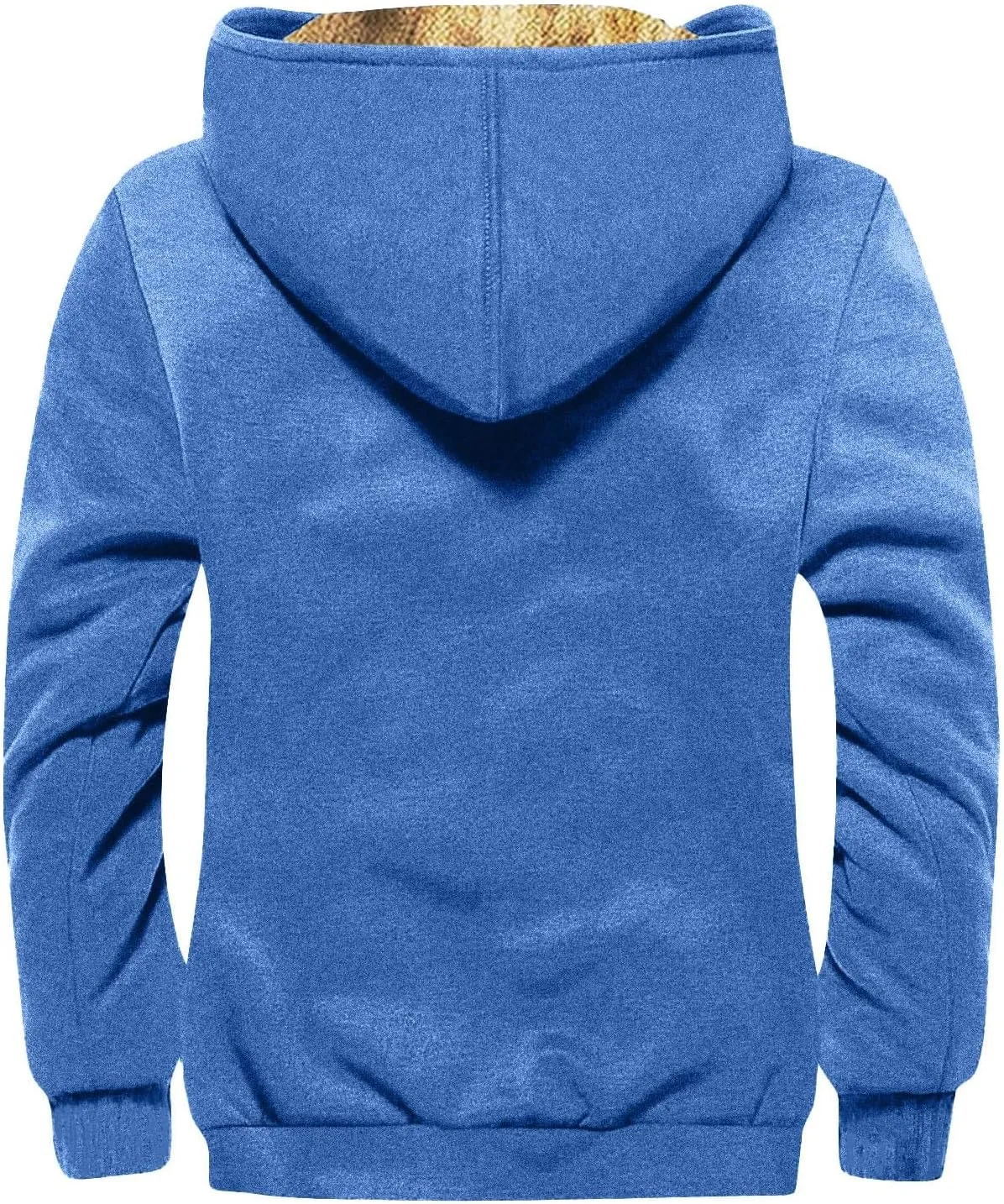 GOFULY Mens Jackets Casual Stylish Sherpa With Hood 2024 Winter Coats Fuzzy Zipper Hoodie Big And Tall Packable Fall Clothes