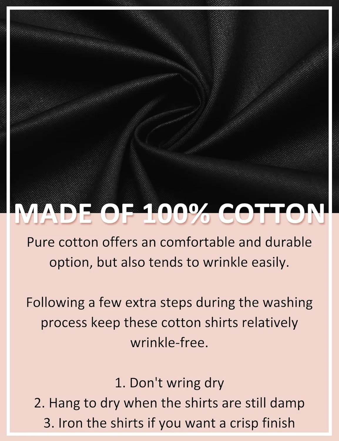 HOTOUCH Womens Cotton Basic Button Down Shirt Slim Fit Dress Shirts