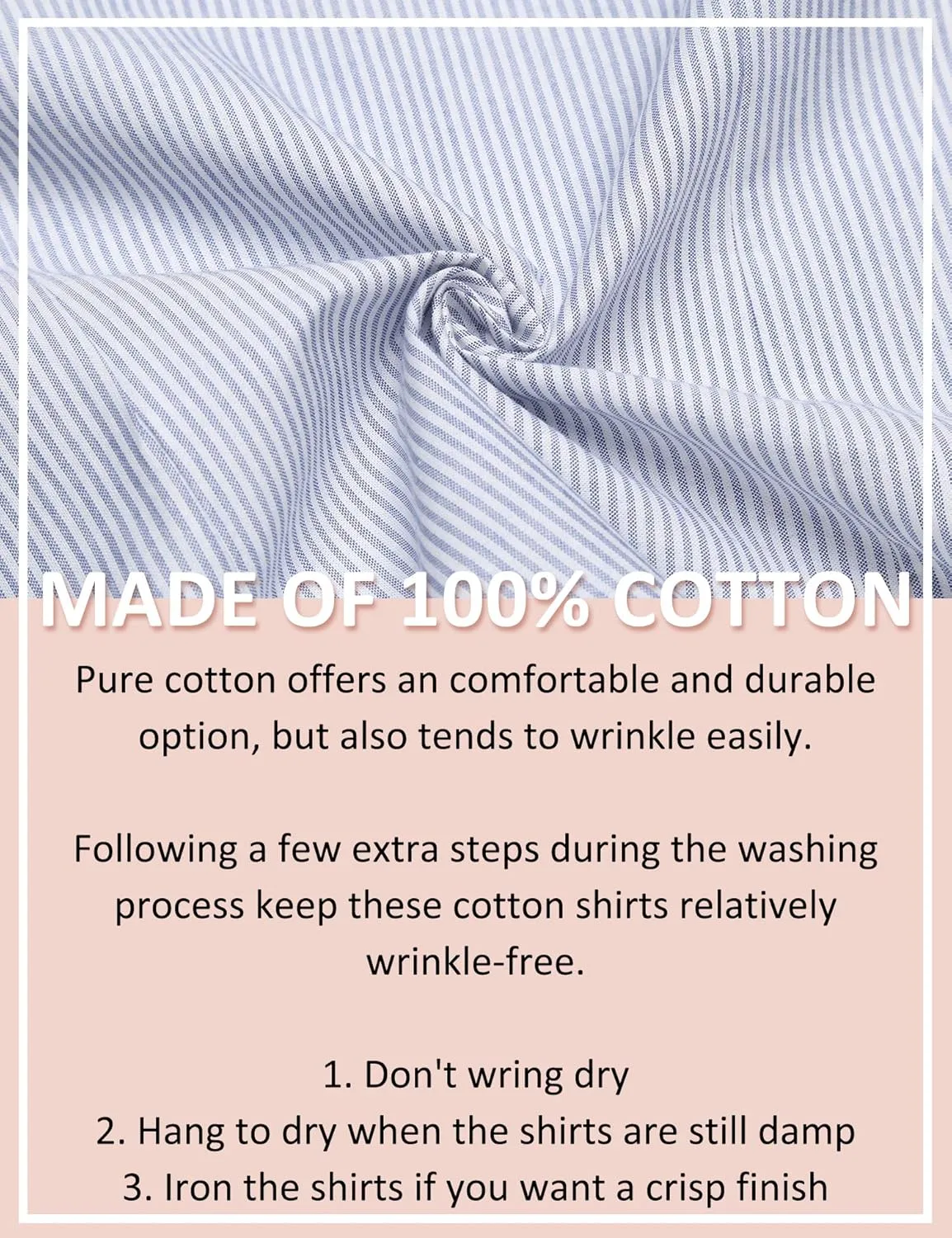 HOTOUCH Womens Cotton Basic Button Down Shirt Slim Fit Dress Shirts