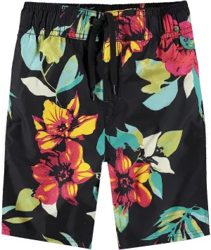 Kanu Surf Boys' Yolo Quick Dry UPF 50  Beach Swim Trunk