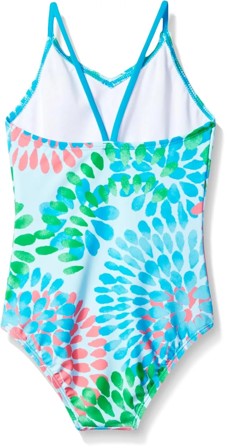 Kanu Surf Girls' Daisy Beach Sport one Piece Swimsuit