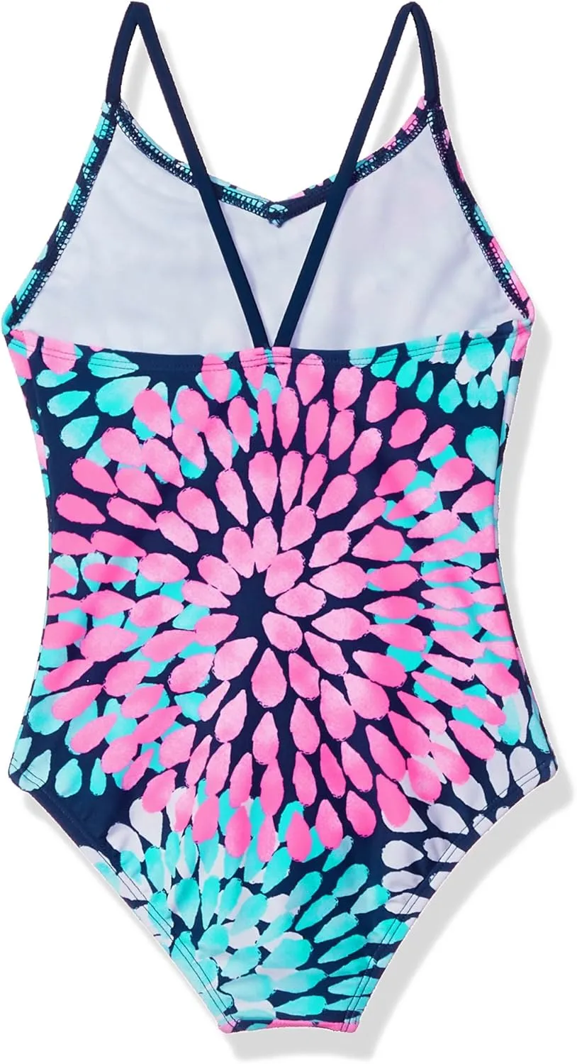 Kanu Surf Girls' Daisy Beach Sport one Piece Swimsuit