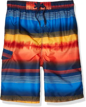 Kanu Surf Viper Boys Swim Trunks with UPF 50  Sun Protection-Quick Dry Boys Swimsuit