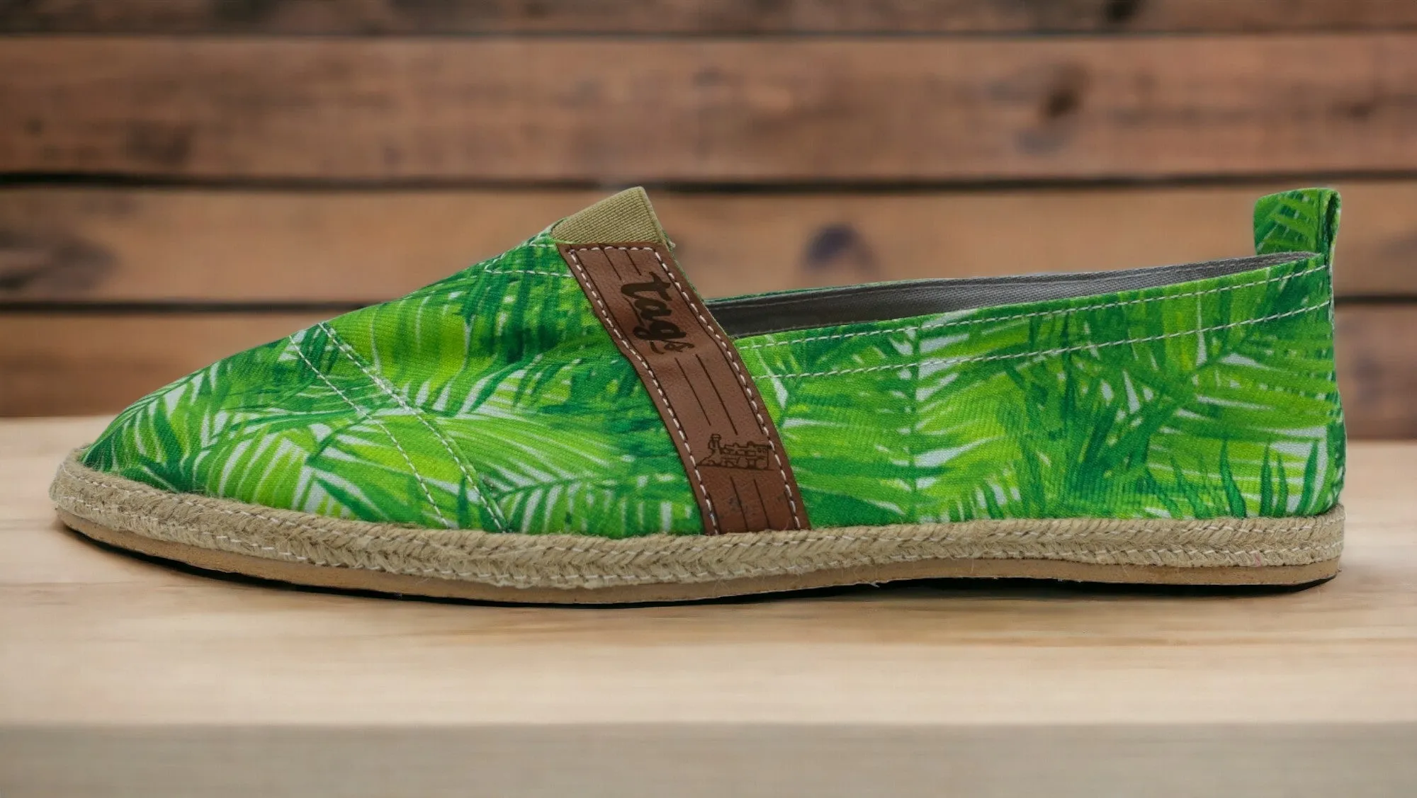 Kinder Espadrilles HOJAS PALMERAS