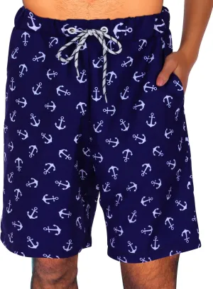 KYKU Swimming Trunks Men Swim Shorts Swimwear Beachwear Board Shorts with Pocket