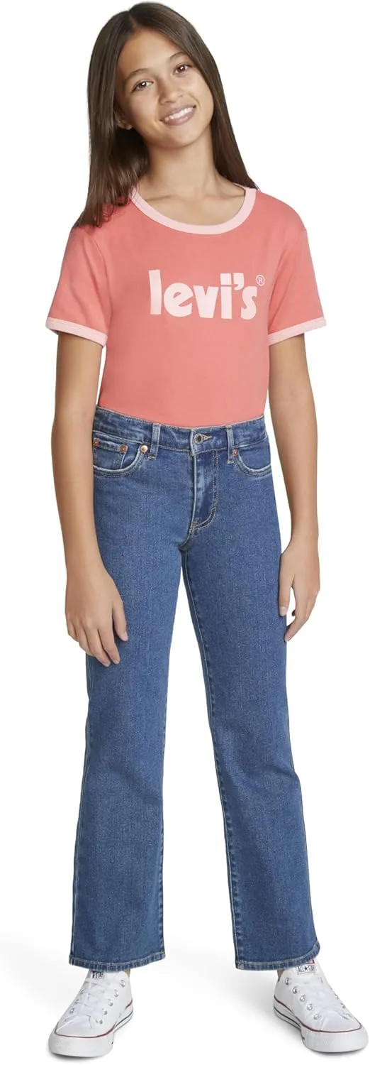 Levi's Girls' Wide Leg Jeans