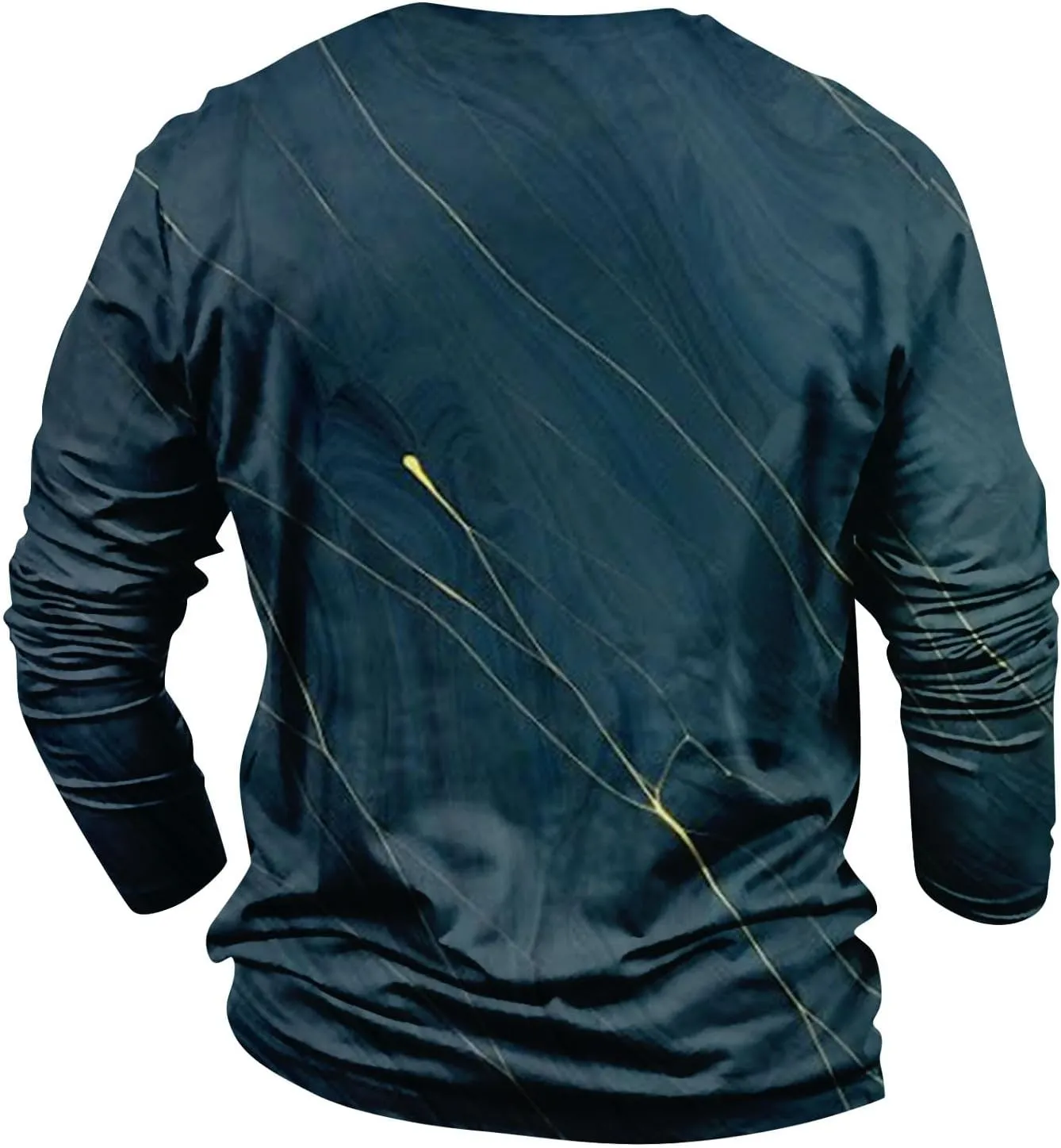 Men's 2023 Autumn Casual T Shirt Graphic Abstract Long Sleeve Print Fashion Shirts Designer Vintage Blouse Tops