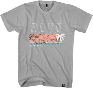 Mens Fashion T-Shirt Loose Fit Heavyweight Short-Sleeve Shirt