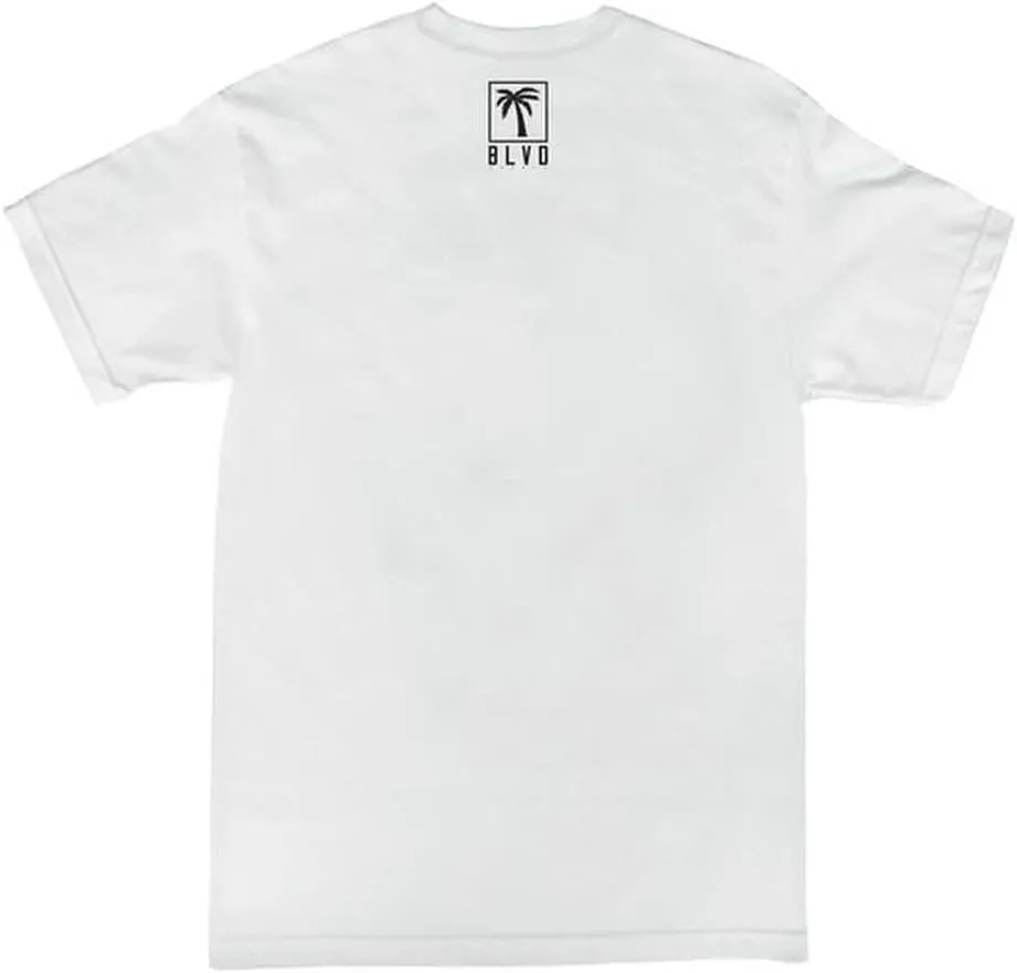 Mens Fashion T-Shirt Loose Fit Heavyweight Short-Sleeve Shirt