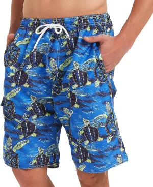 Mens Swim Trunks Swim Shorts Swimwear Swimsuit Beach Shorts Bathing Suits Quick Dry Waterproof