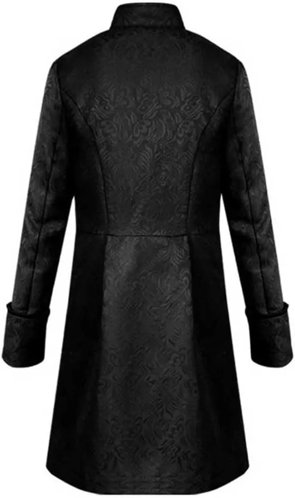 Mens Trench Coat Fall Winter Windbreaker Overcoat Praty Outwear Winter Pea Coat Business Overcoat Mens Long Trench
