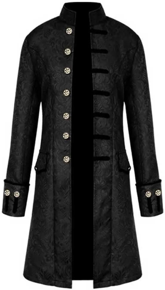 Mens Trench Coat Fall Winter Windbreaker Overcoat Praty Outwear Winter Pea Coat Business Overcoat Mens Long Trench