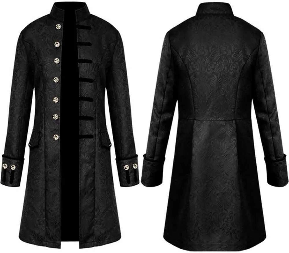 Mens Trench Coat Fall Winter Windbreaker Overcoat Praty Outwear Winter Pea Coat Business Overcoat Mens Long Trench