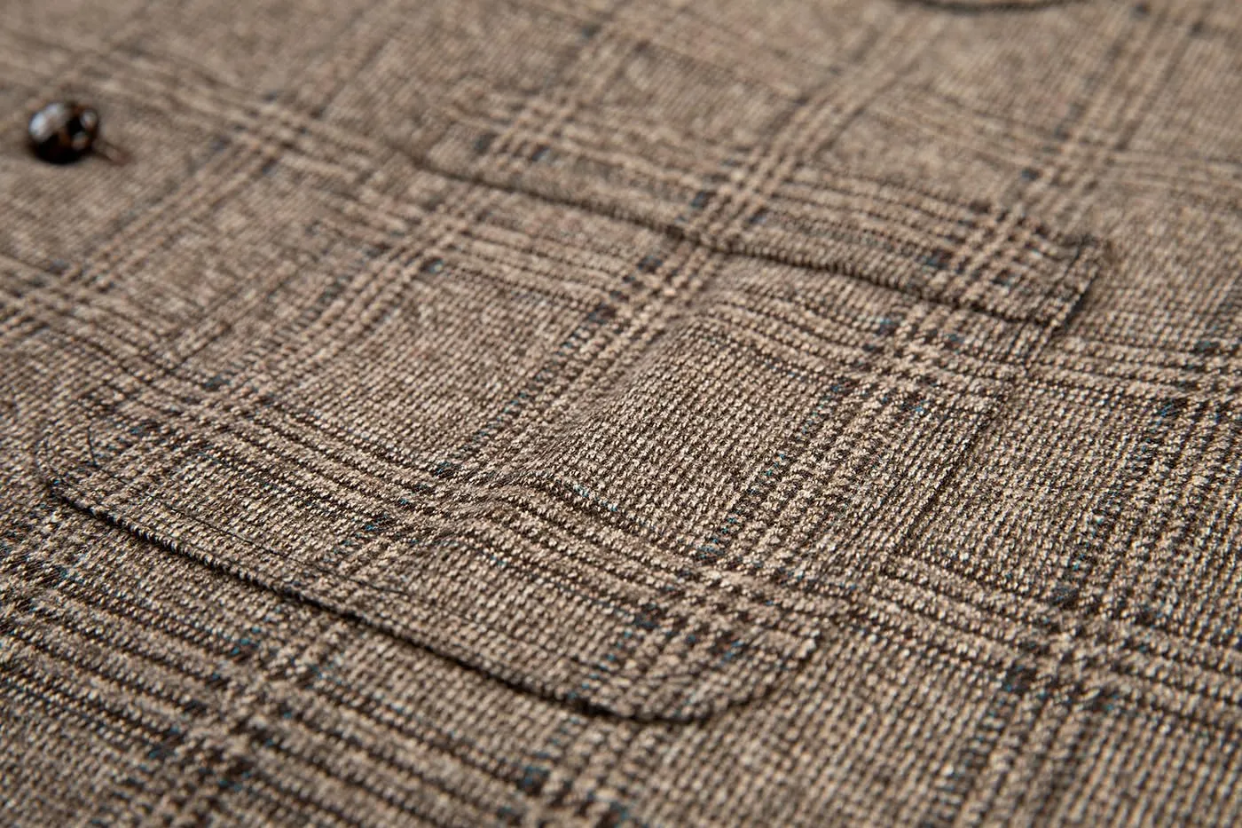 Mens Vintage Suit Vest Plaid Tweed Regular Fit Waistcoat for Wedding Groomsmen