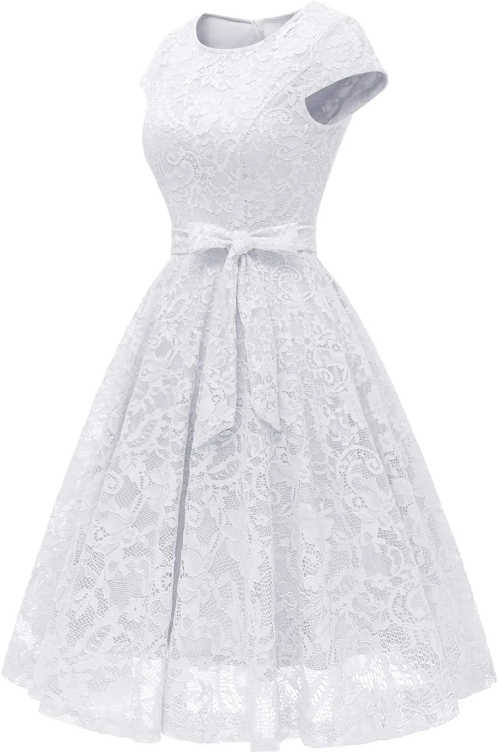 MUADRESS Women's Lace Cocktail Wedding Party Dress