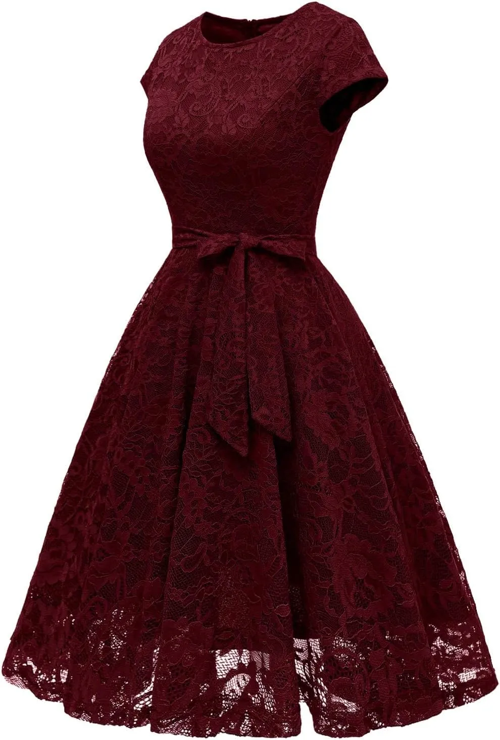 MUADRESS Women's Lace Cocktail Wedding Party Dress