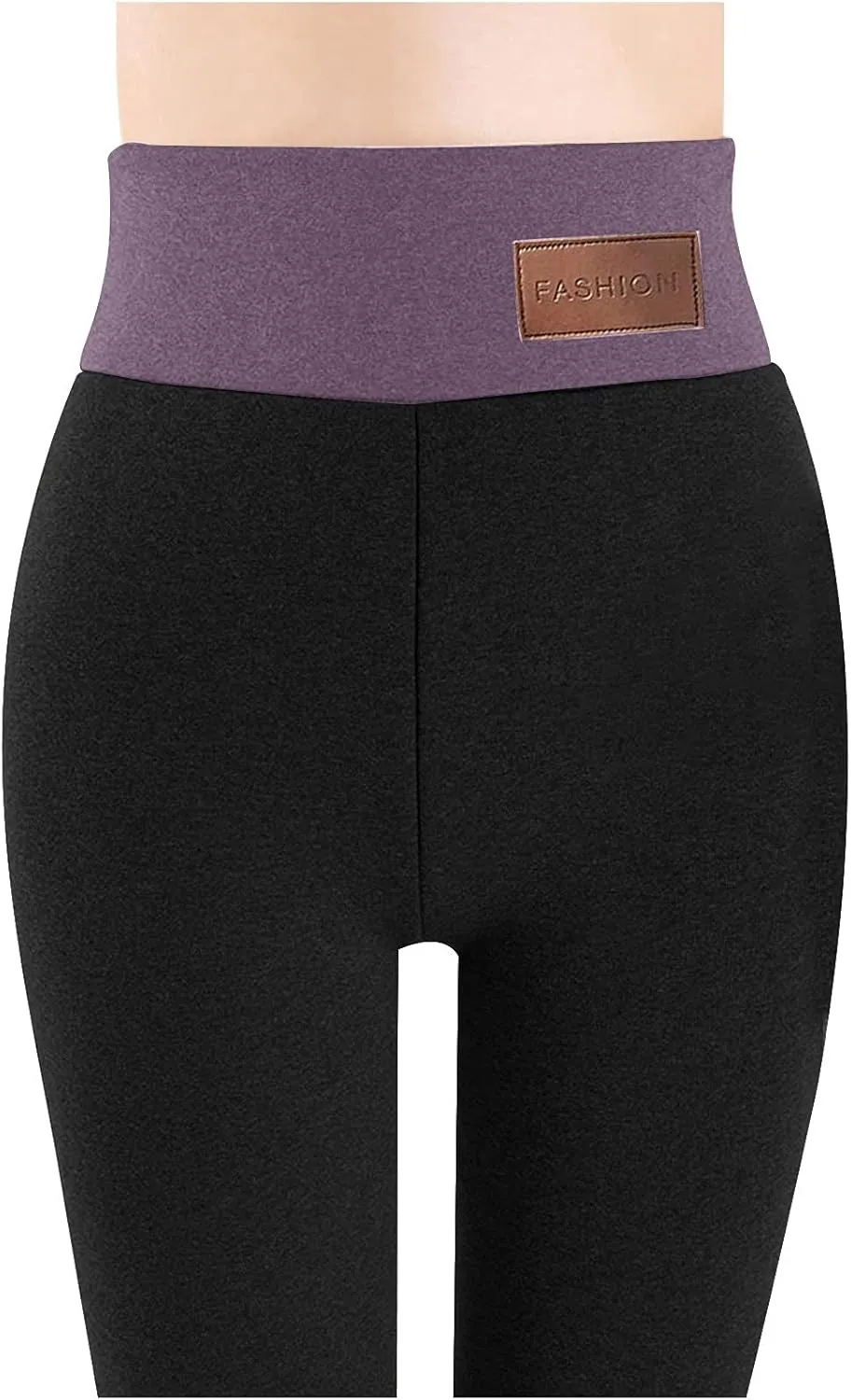 Sherpa Fleece Lined Leggings for Women Warm Thick Leggings High Waist Workout Pants Plus Size Winter Leggings Tights