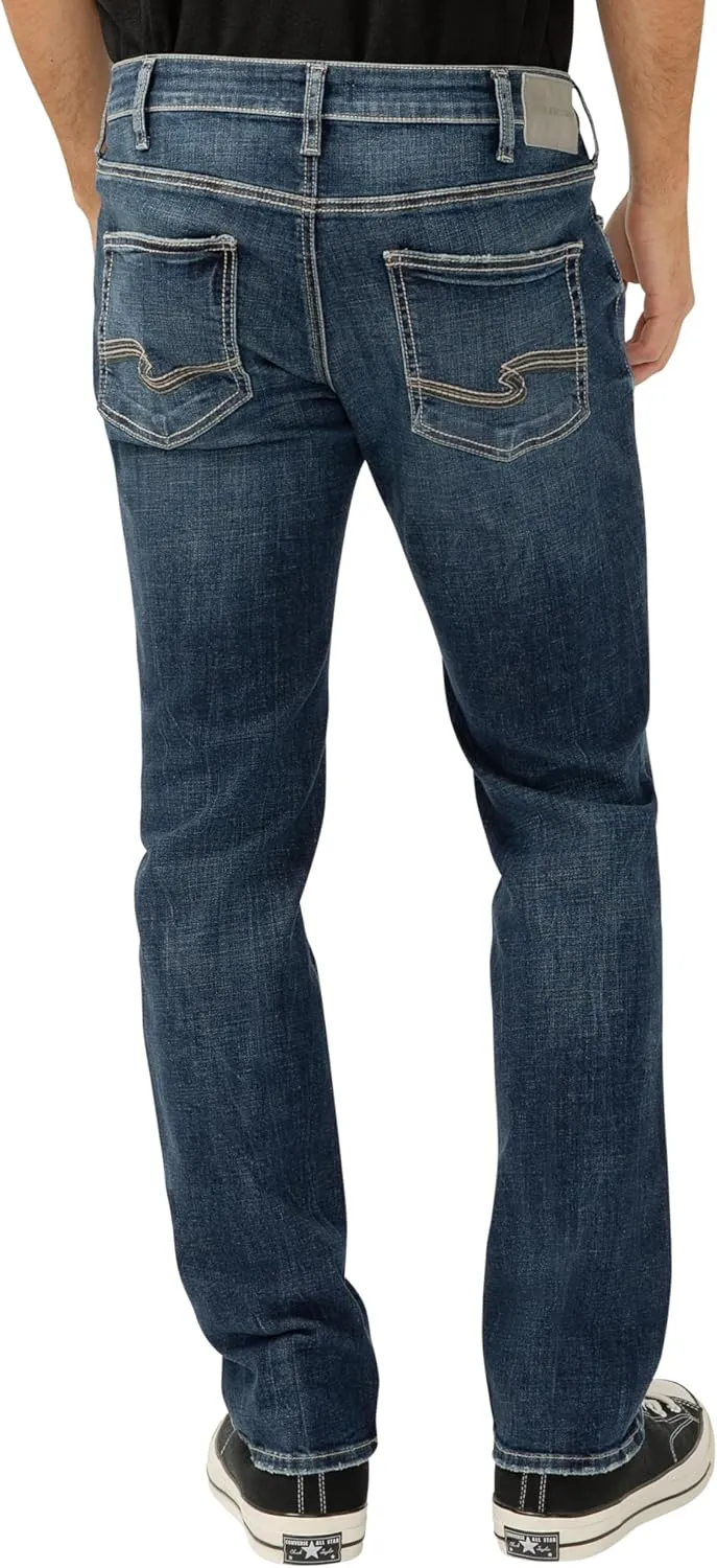 Silver Jeans Co. Men's Allan Slim Fit Straight Leg Jeans