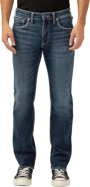 Silver Jeans Co. Men's Allan Slim Fit Straight Leg Jeans