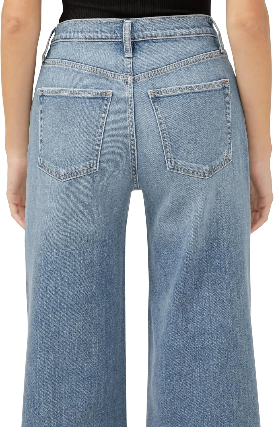 Silver Jeans Co. Women's Highly Desirable High Rise Wide Leg Jeans
