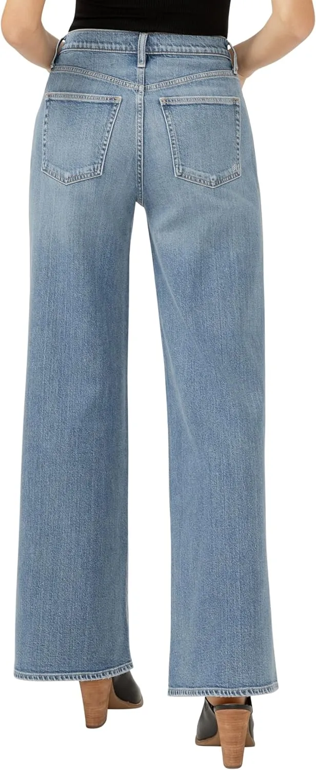 Silver Jeans Co. Women's Highly Desirable High Rise Wide Leg Jeans
