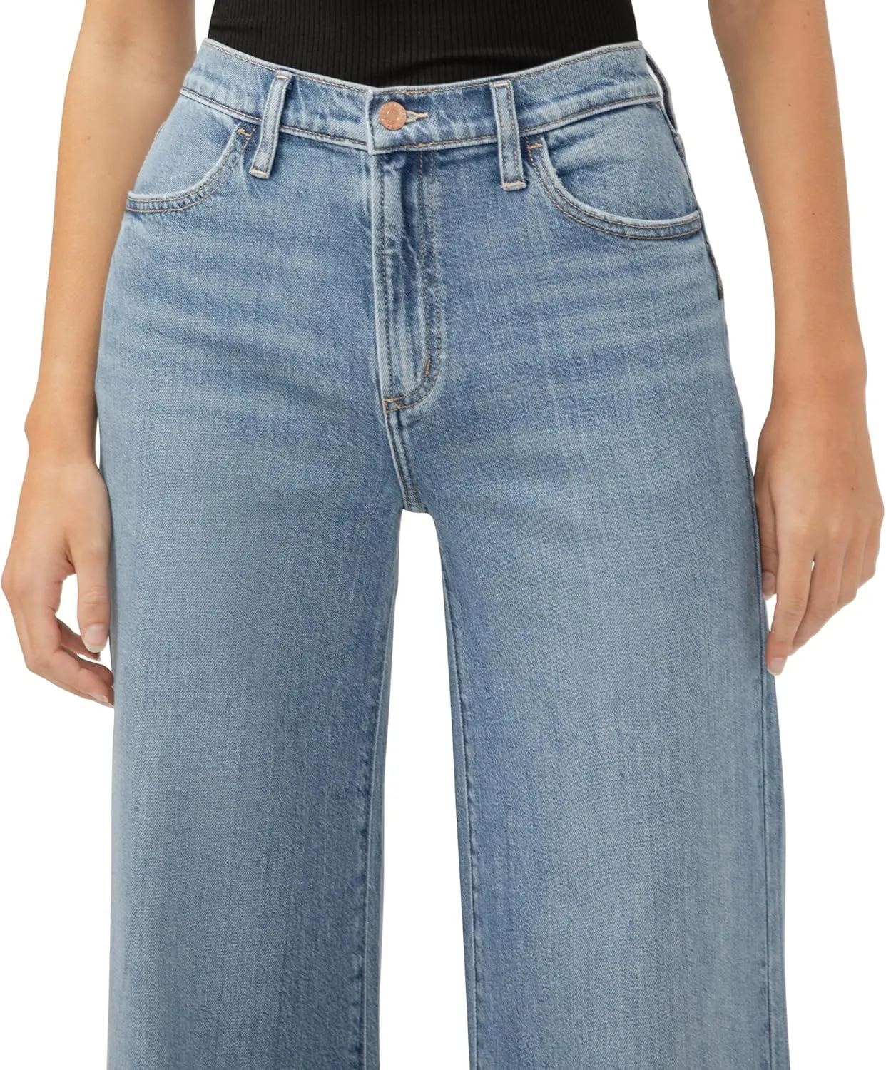 Silver Jeans Co. Women's Highly Desirable High Rise Wide Leg Jeans