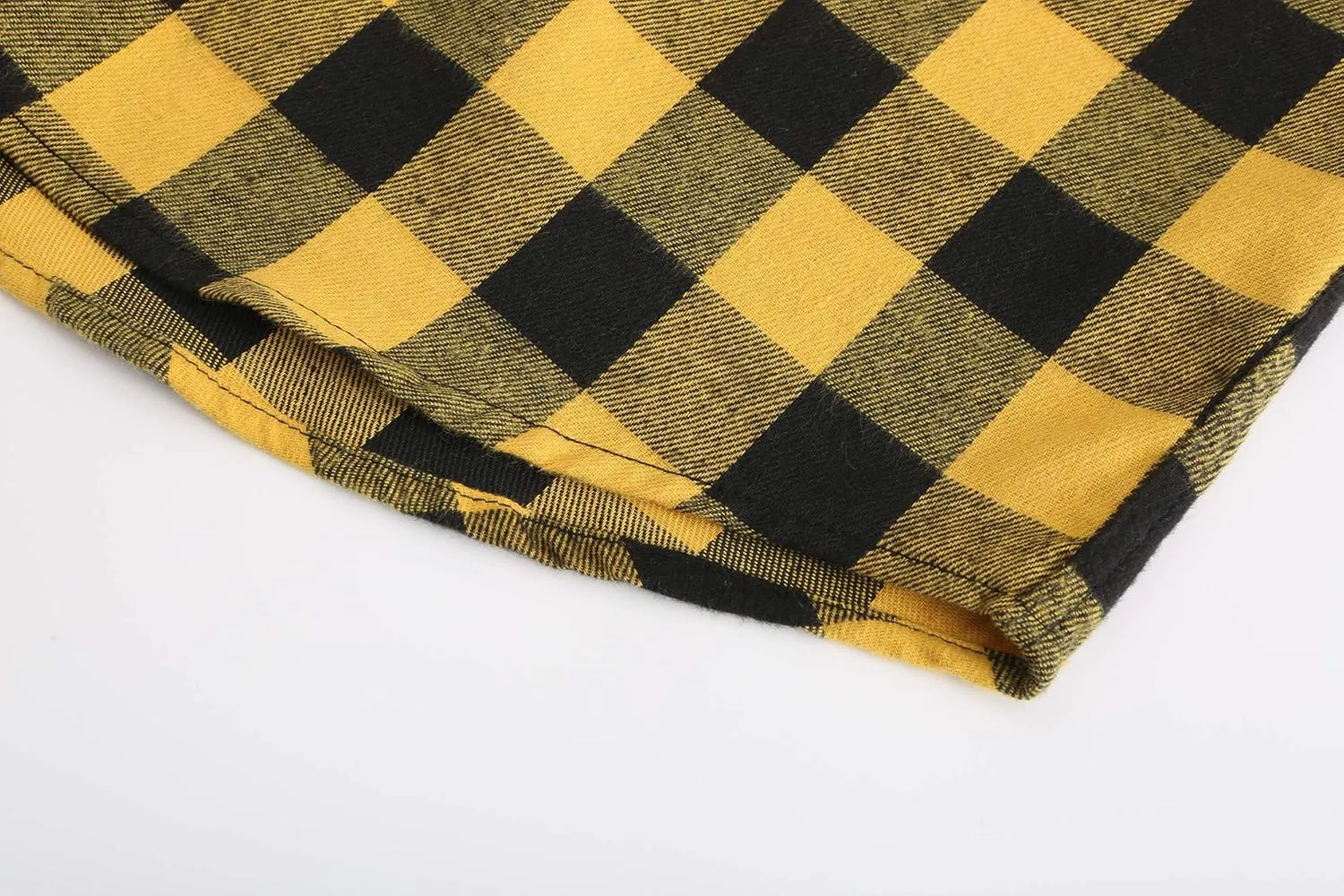 Soft Women Flannel Shirt Checkered Plaid Button Down Shirt Womens Fall Outfits