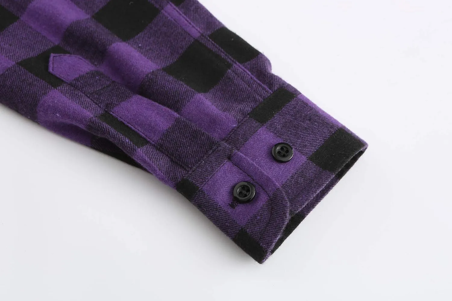 Soft Women Flannel Shirt Checkered Plaid Button Down Shirt Womens Fall Outfits