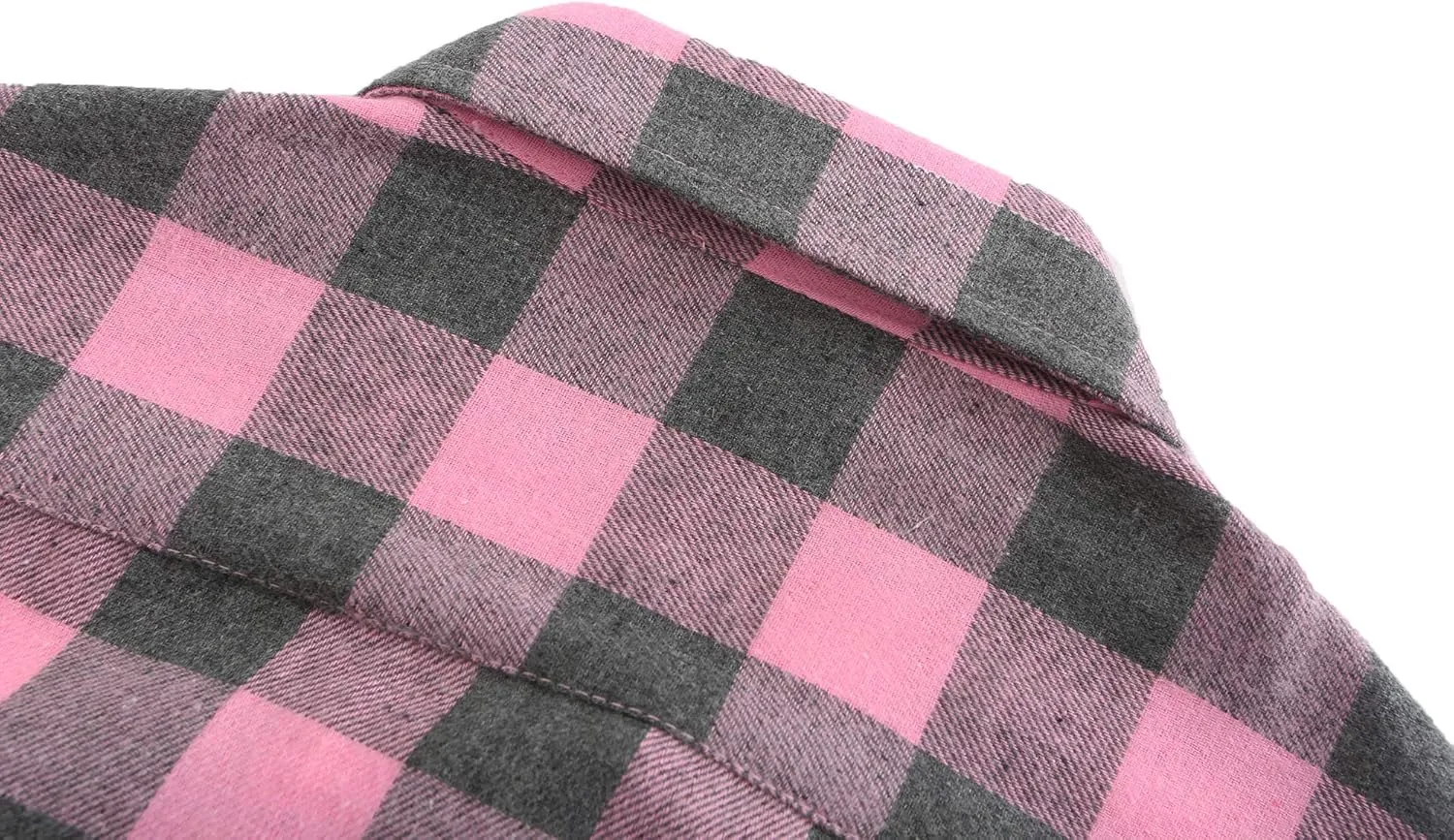 Soft Women Flannel Shirt Checkered Plaid Button Down Shirt Womens Fall Outfits