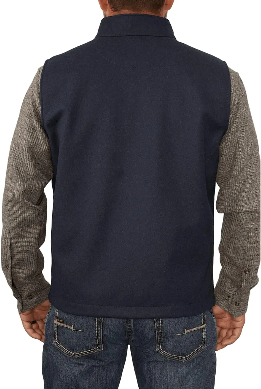 Stormy Kromer The Ironwood Vest - Mens Winter Zip Vest, Cold Weather Outerwear