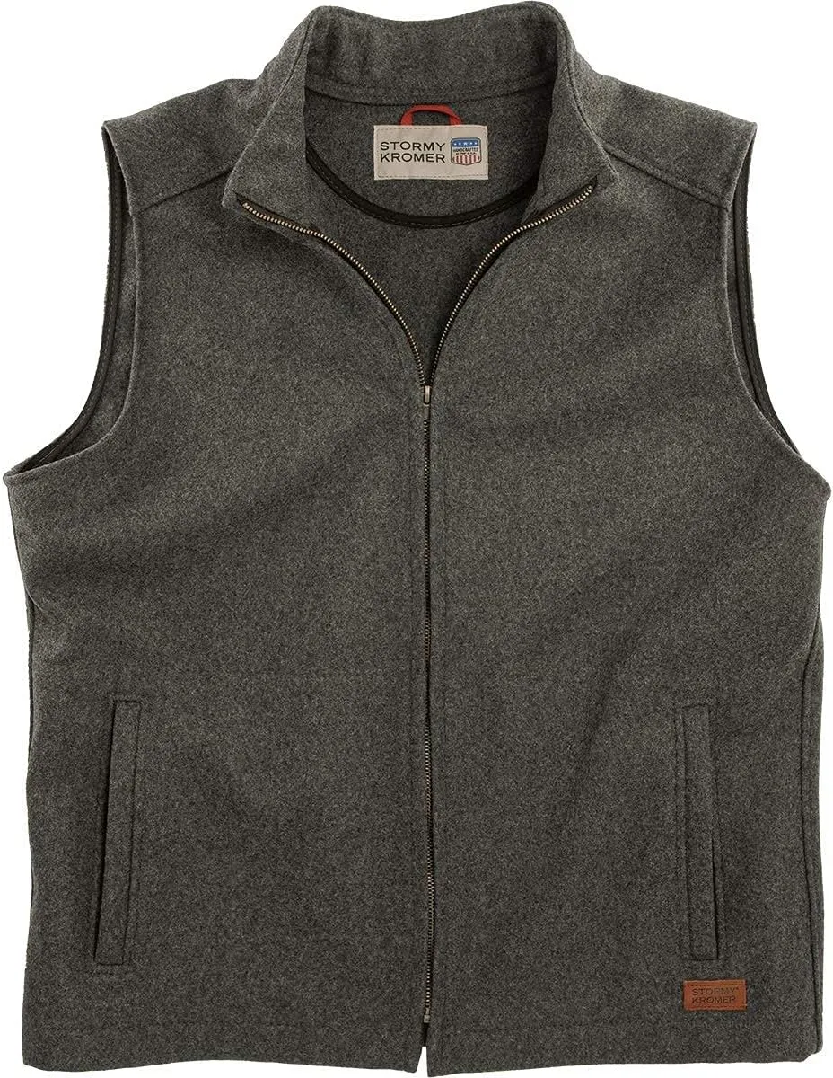 Stormy Kromer The Ironwood Vest - Mens Winter Zip Vest, Cold Weather Outerwear