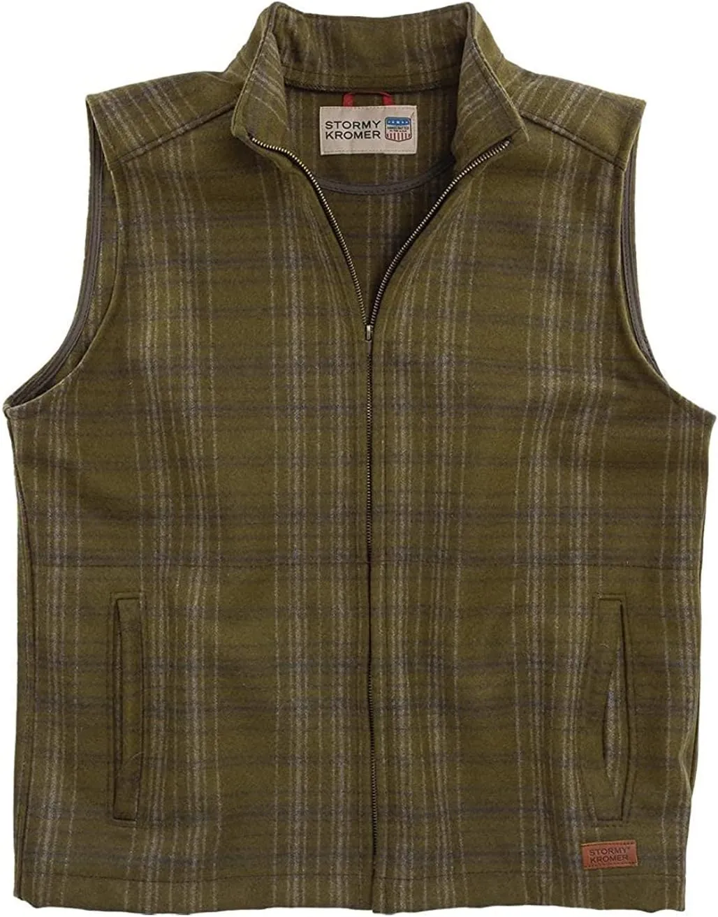 Stormy Kromer The Ironwood Vest - Mens Winter Zip Vest, Cold Weather Outerwear